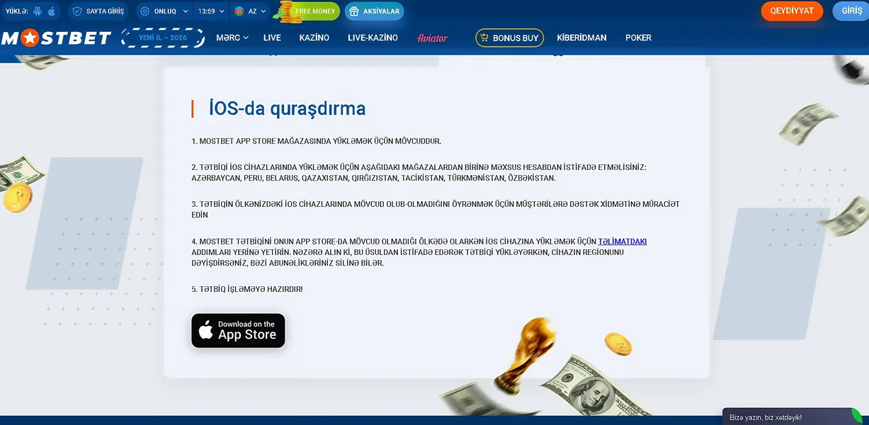 Mobil bonuslar və promosyonlar