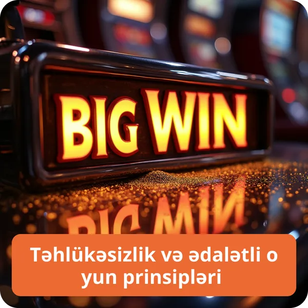 Təhlükəsizlik və ədalətli oyun prinsipləri